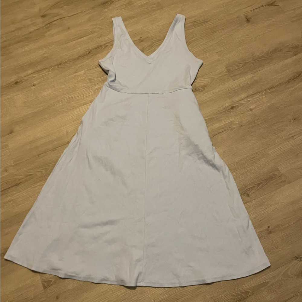 Baby blue dress